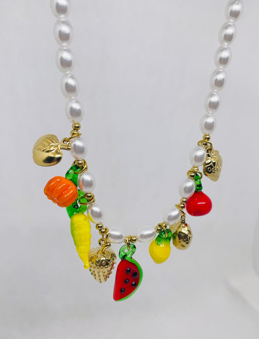 Collier Romy - Acier inoxydable doré