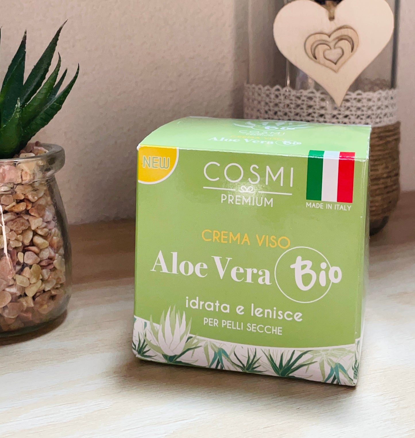 Crème visage Bio à l’Aloe Vera