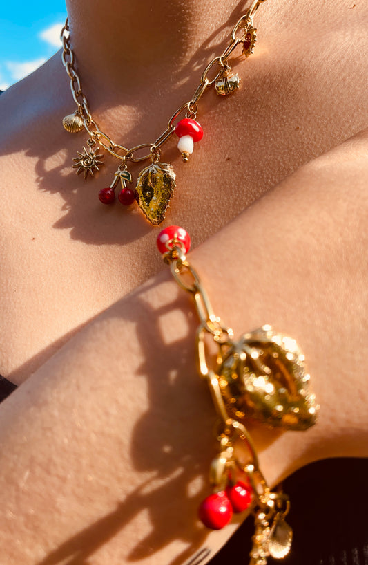 Collier Enora - Acier inoxydable doré