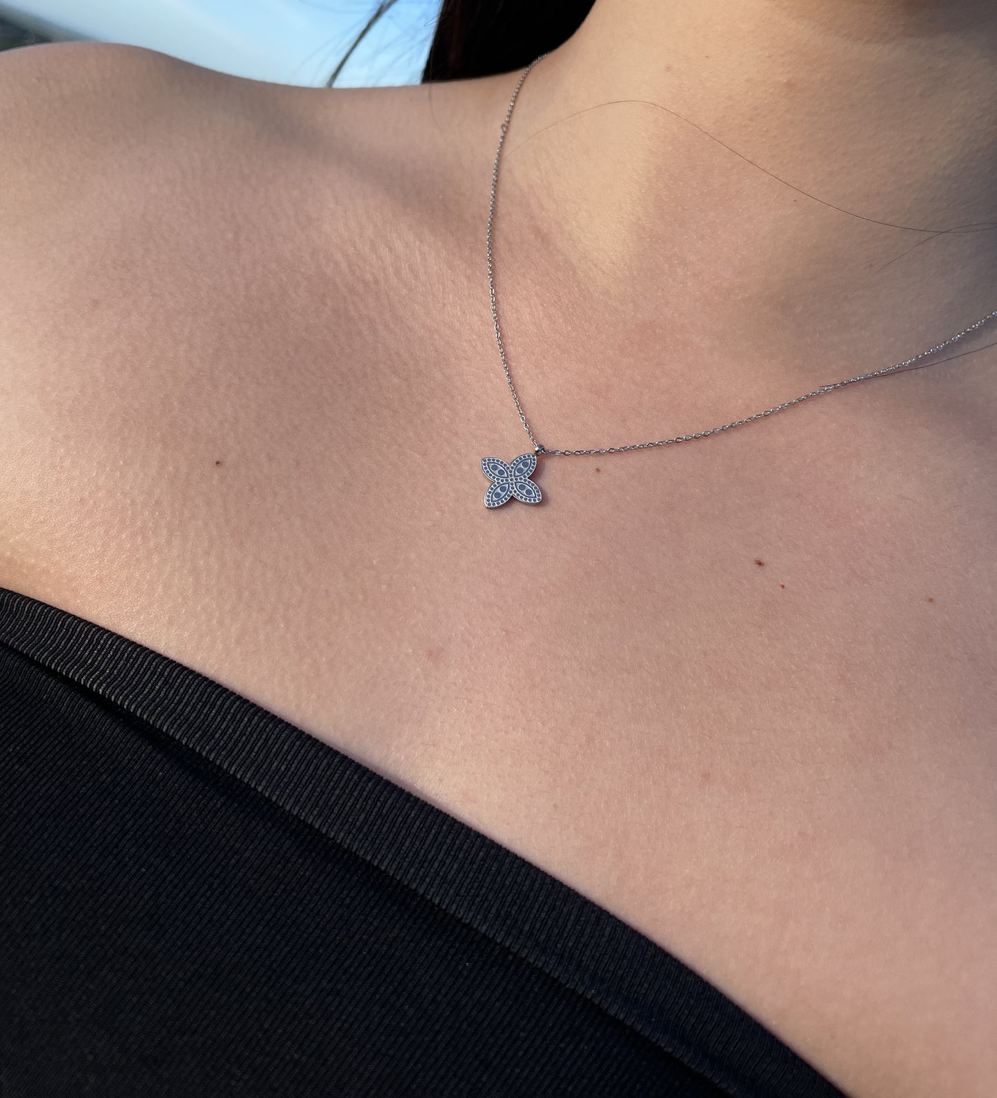 collier trèfle