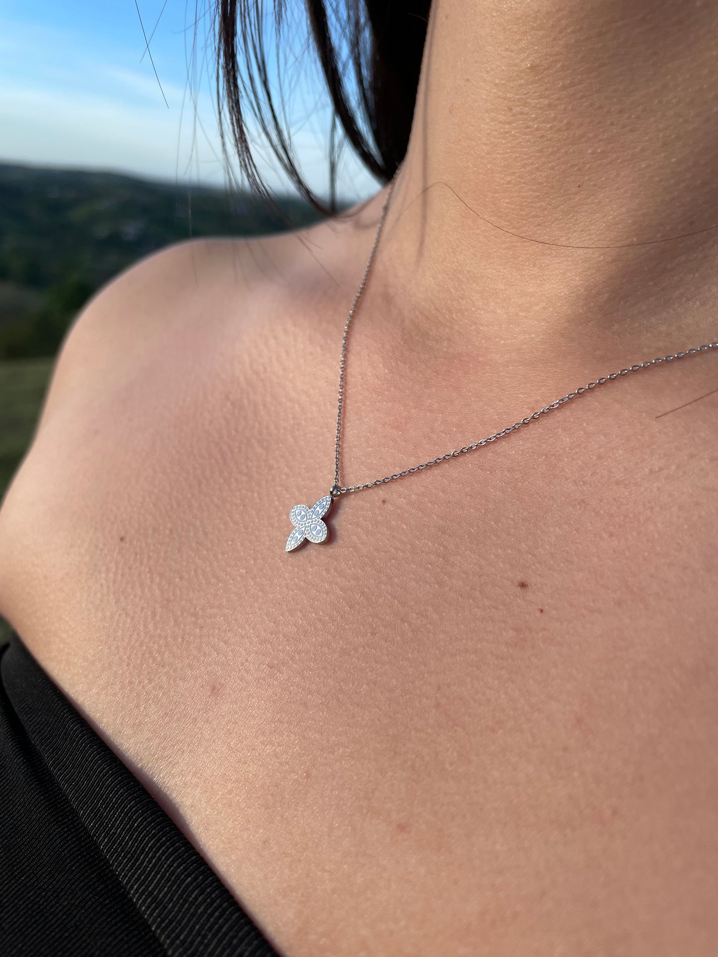 collier trèfle