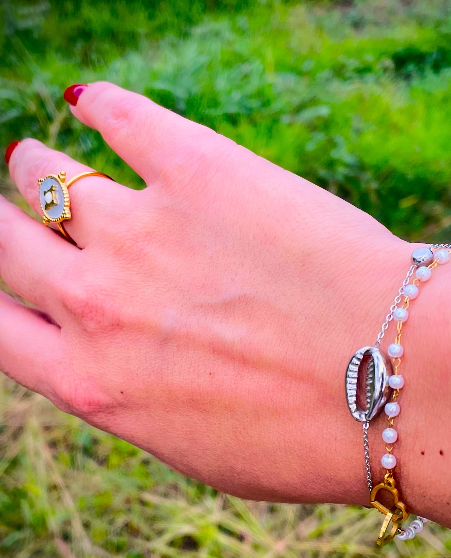 Pulseira de aço inoxidável