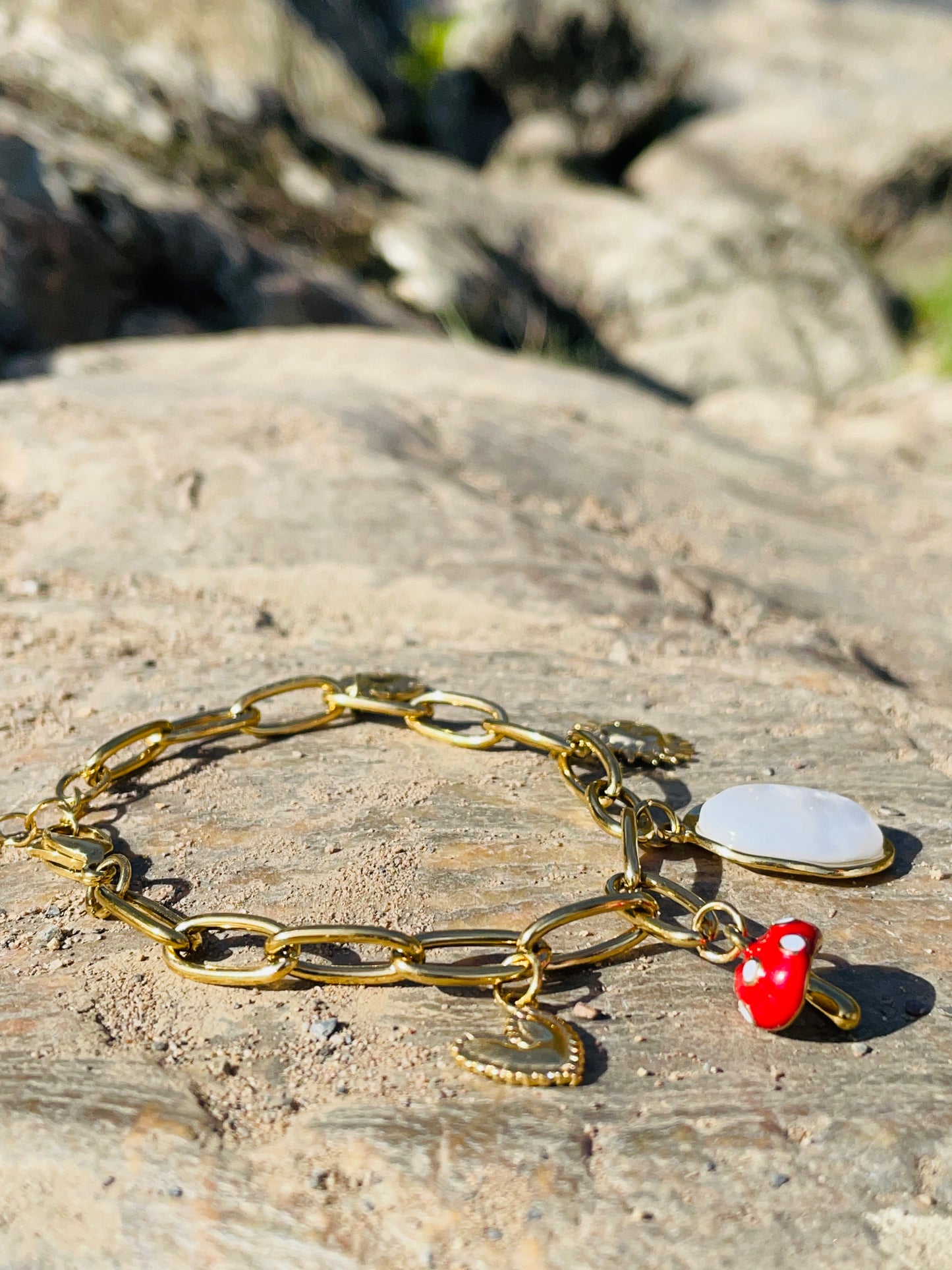 Bracelet Emy - Acier inoxydable doré