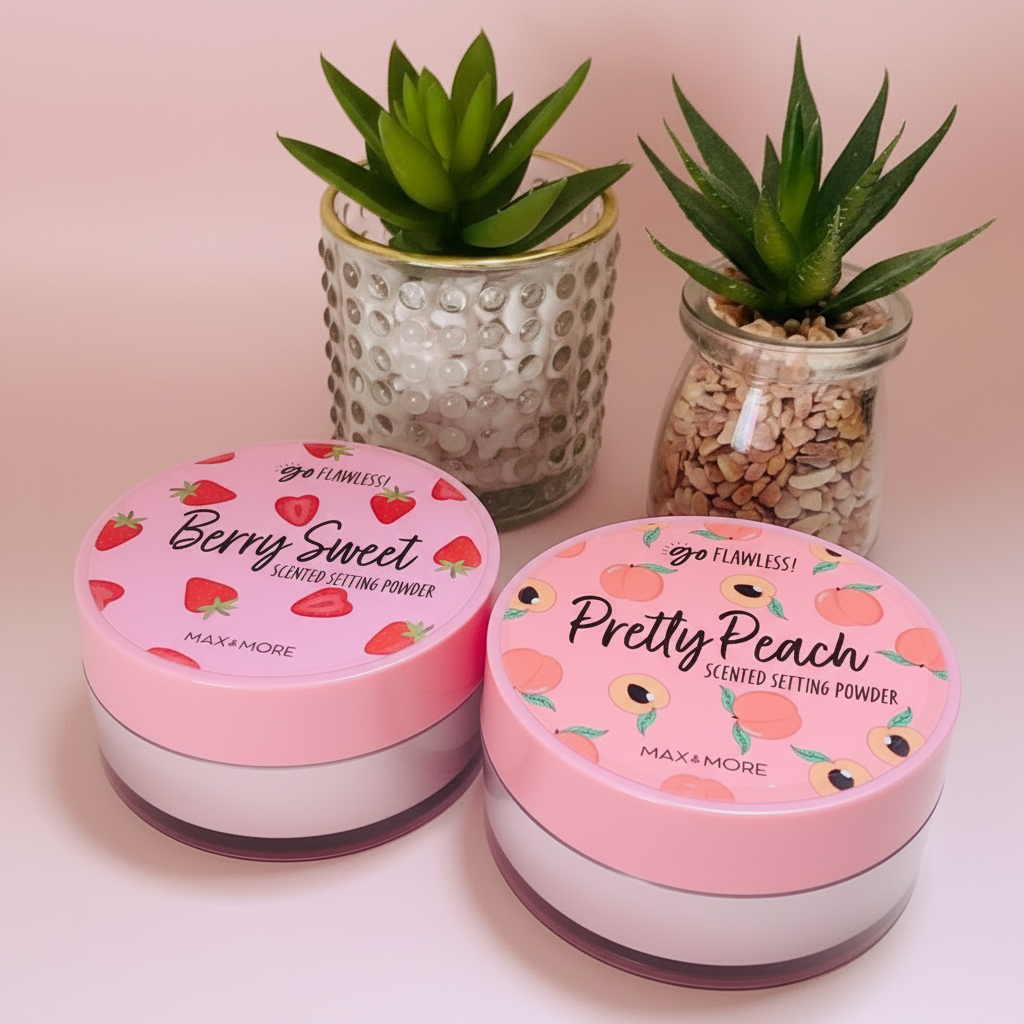 Poudre Fixatrice – Finition Veloutée & Longue Tenue