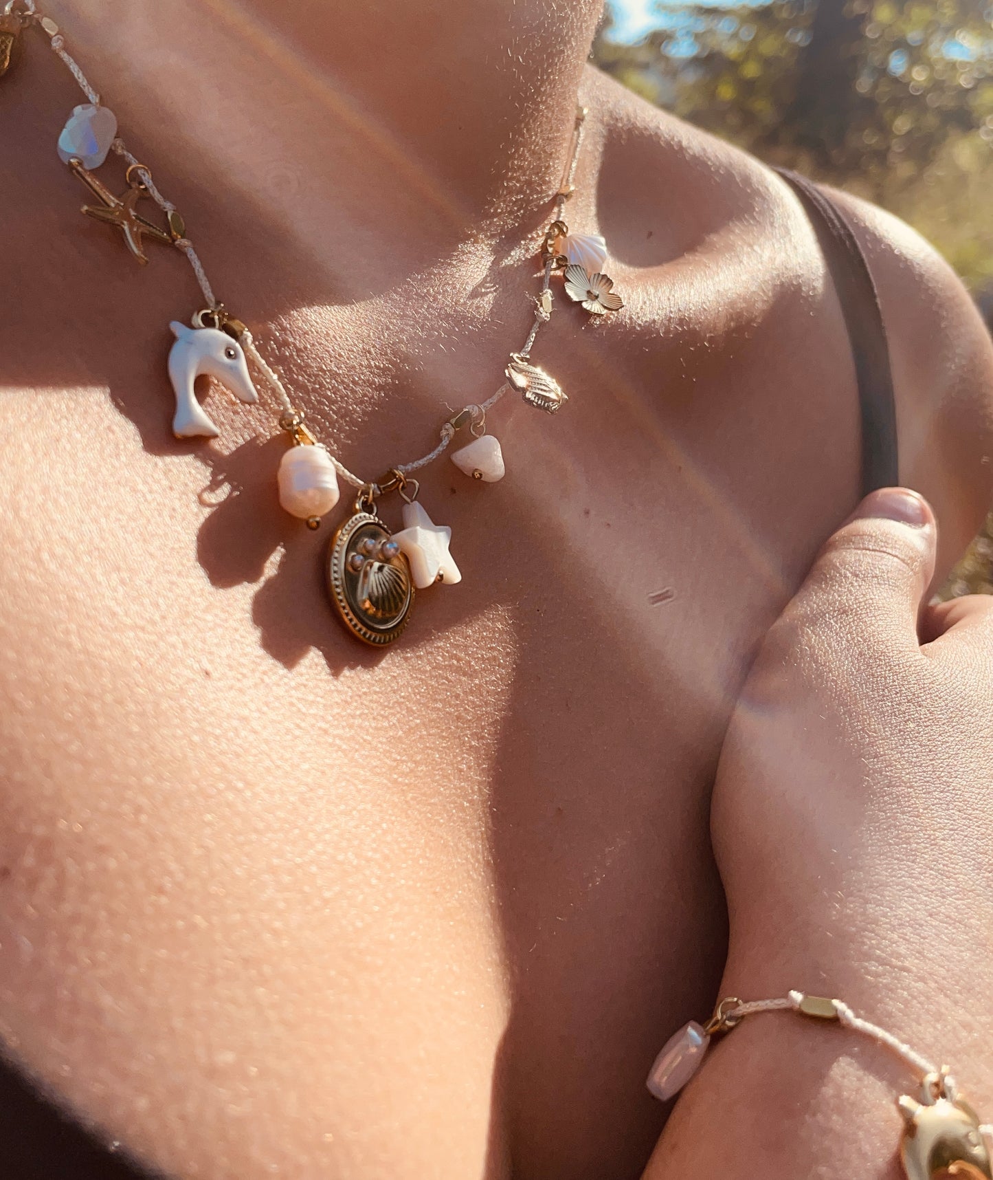 Collier Lyana - Acier inoxydable doré