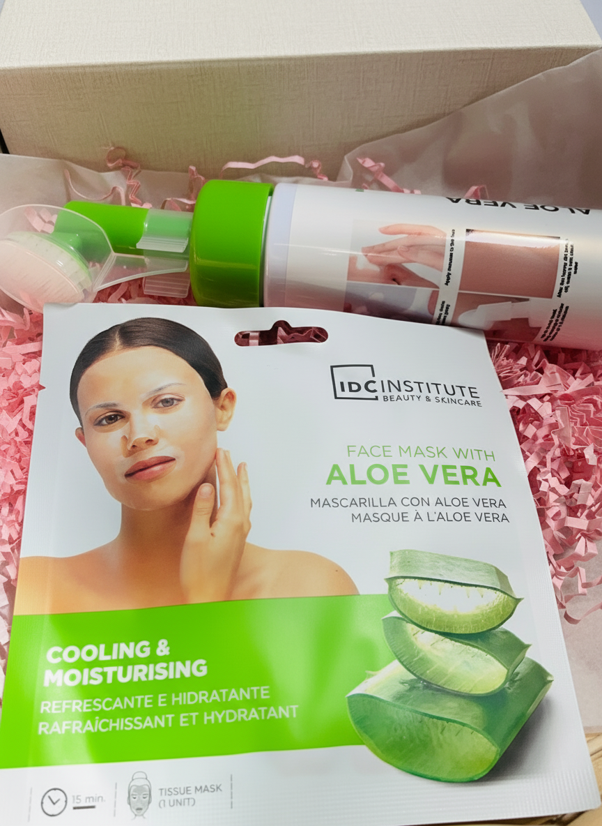 Soin visage à l’Aloe Vera