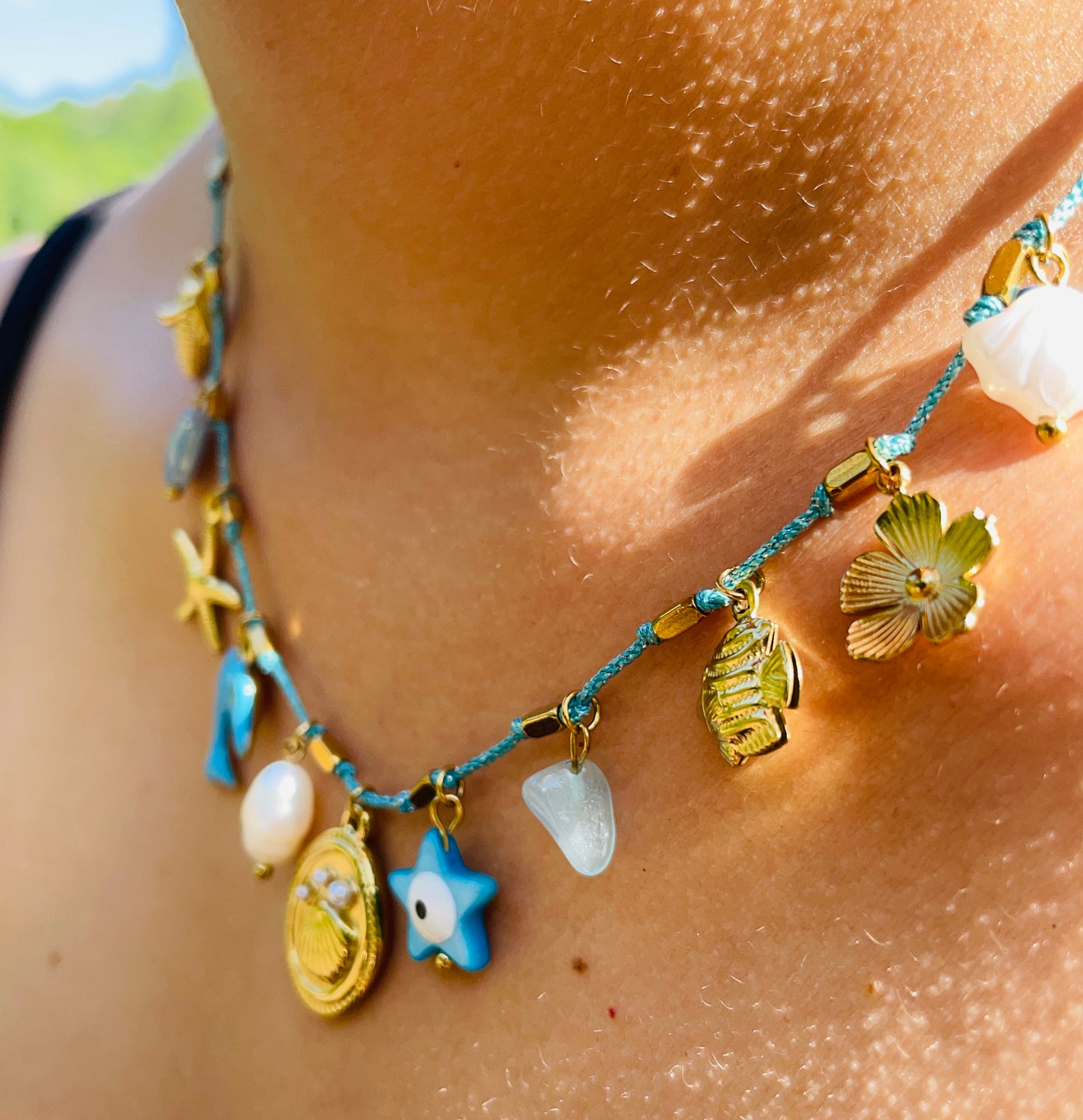 Collier Lyana - Acier inoxydable doré