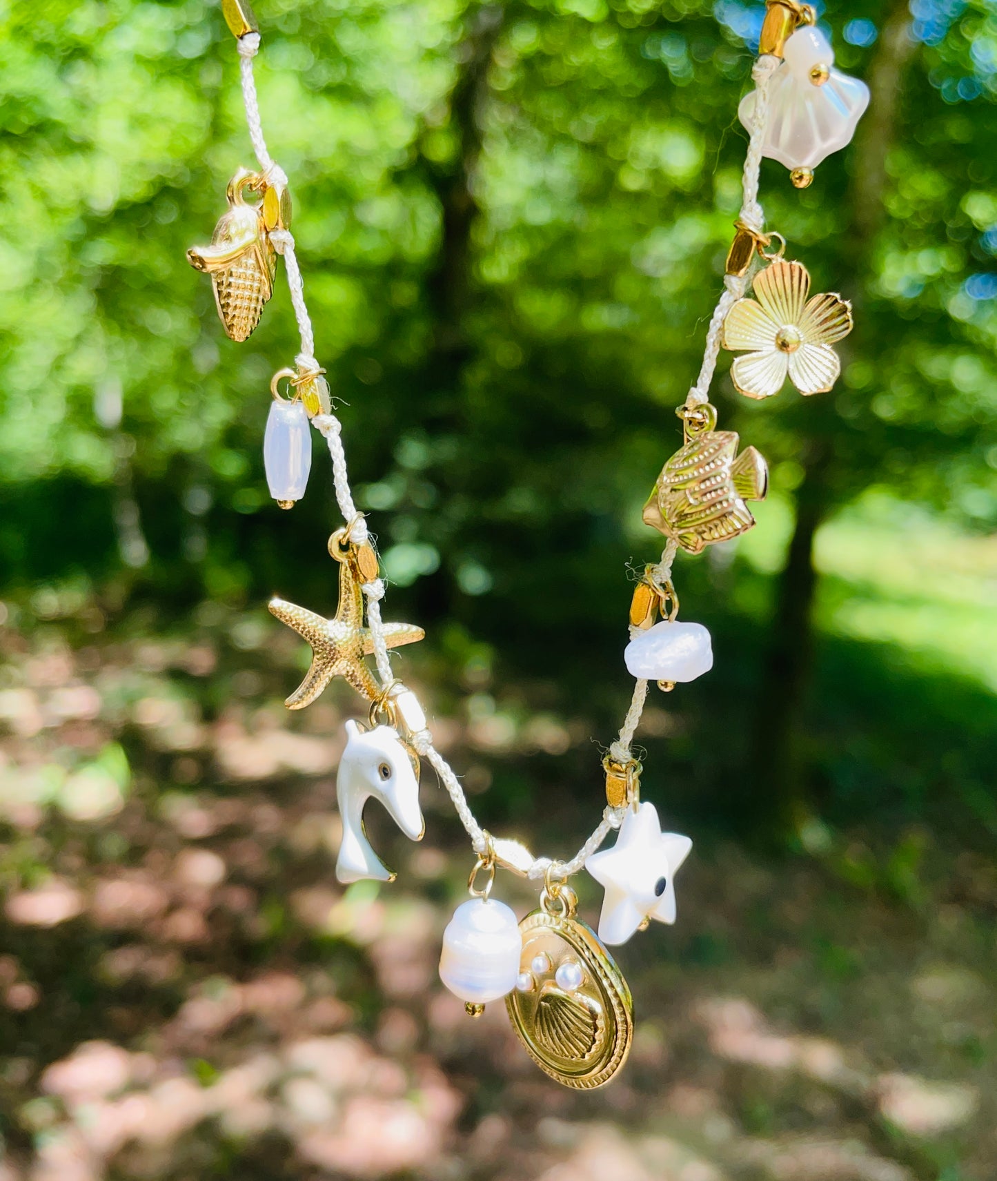 Collier Lyana - Acier inoxydable doré