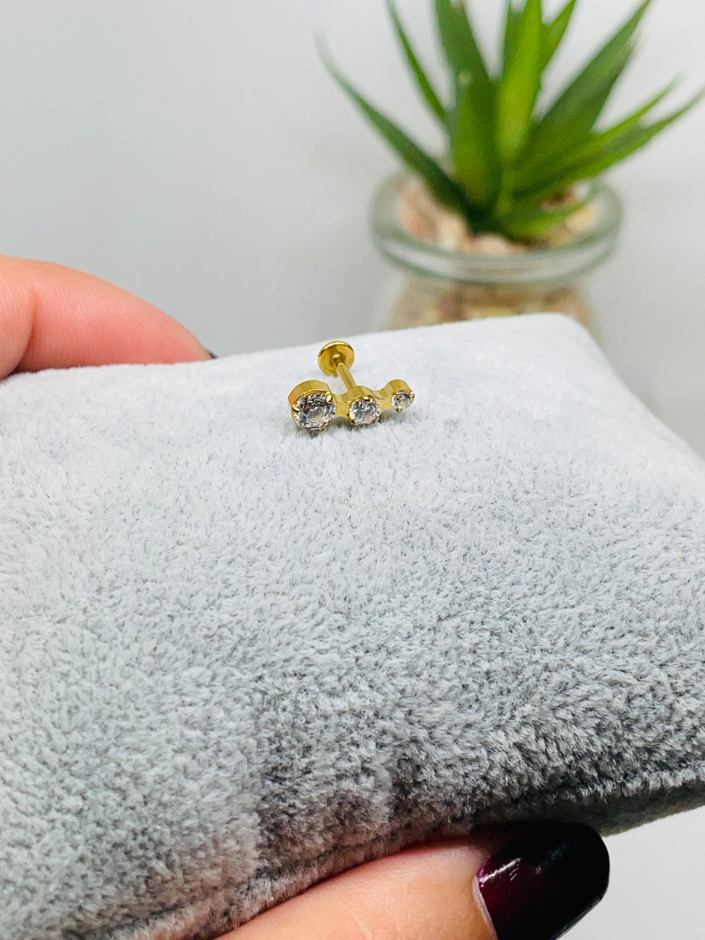 Piercing strass