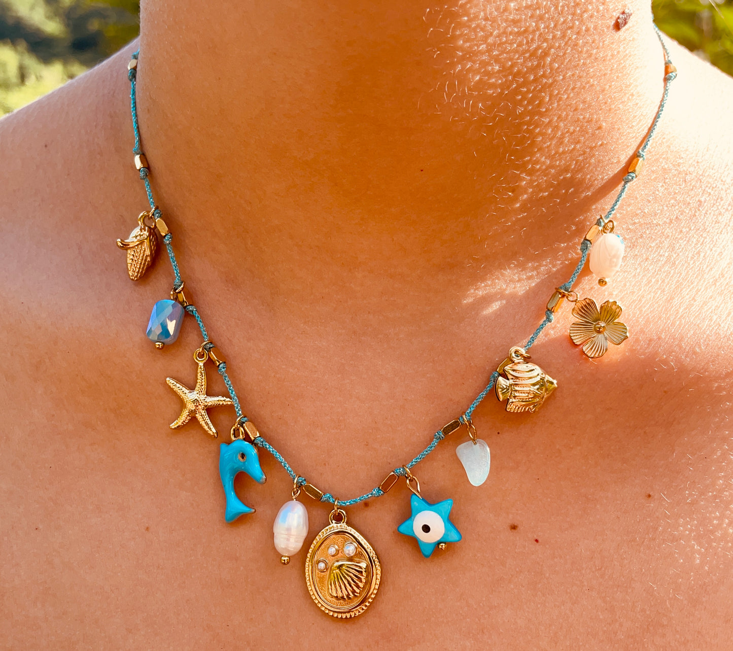 Collier Lyana - Acier inoxydable doré
