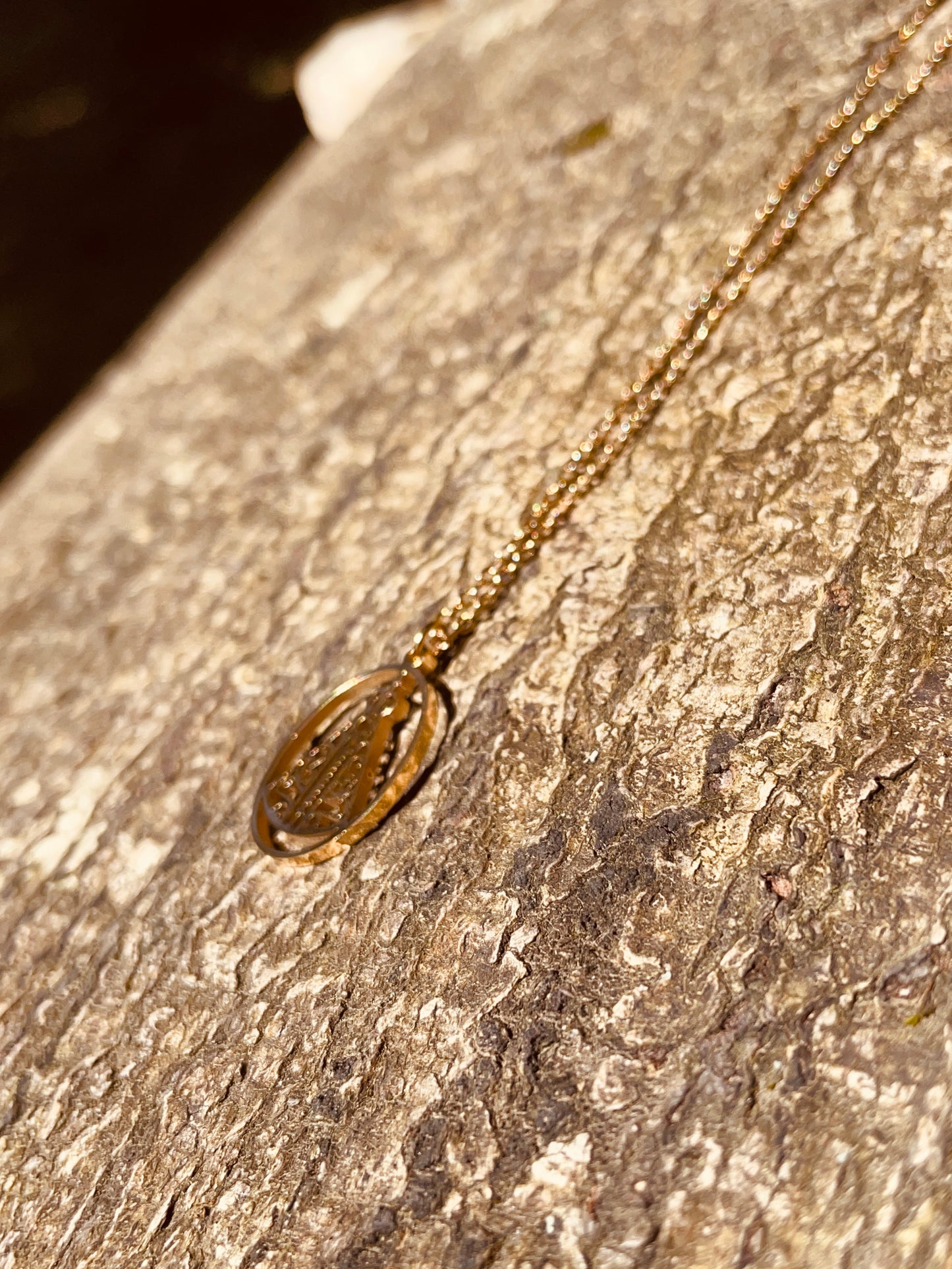 Collier Notre Dame - Acier inoxydable - collier religieux élégant