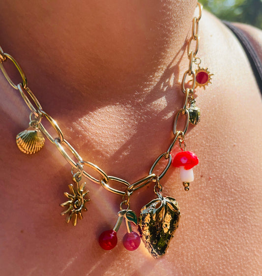 Collier Enora - Acier inoxydable doré
