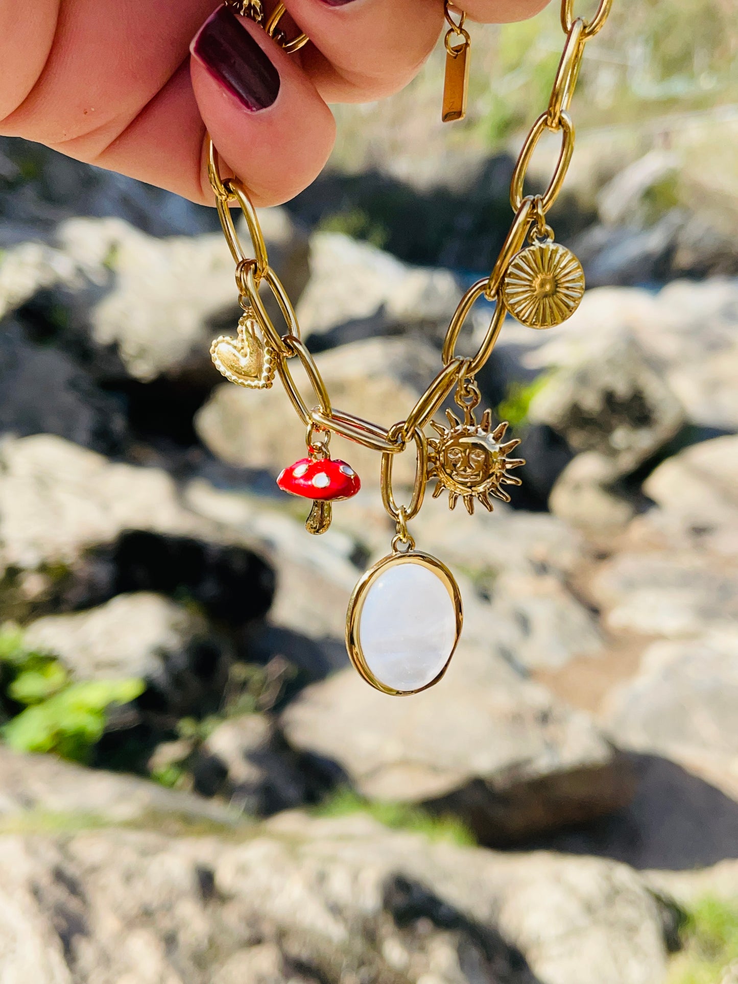Bracelet Emy - Acier inoxydable doré