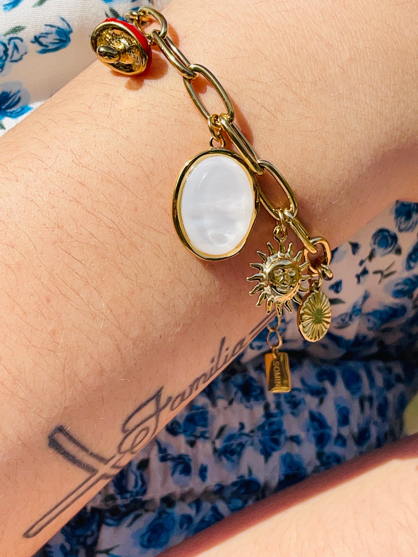 Bracelet Emy - Acier inoxydable doré