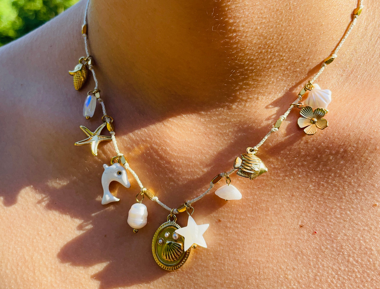 Collier Lyana - Acier inoxydable doré