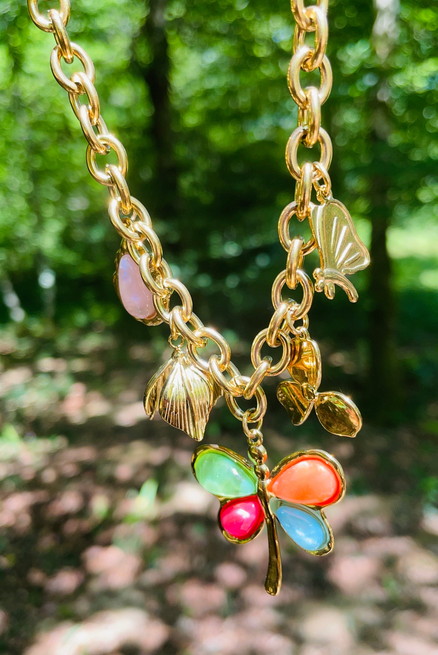 Collier Margot - Acier inoxydable - breloque Libellule