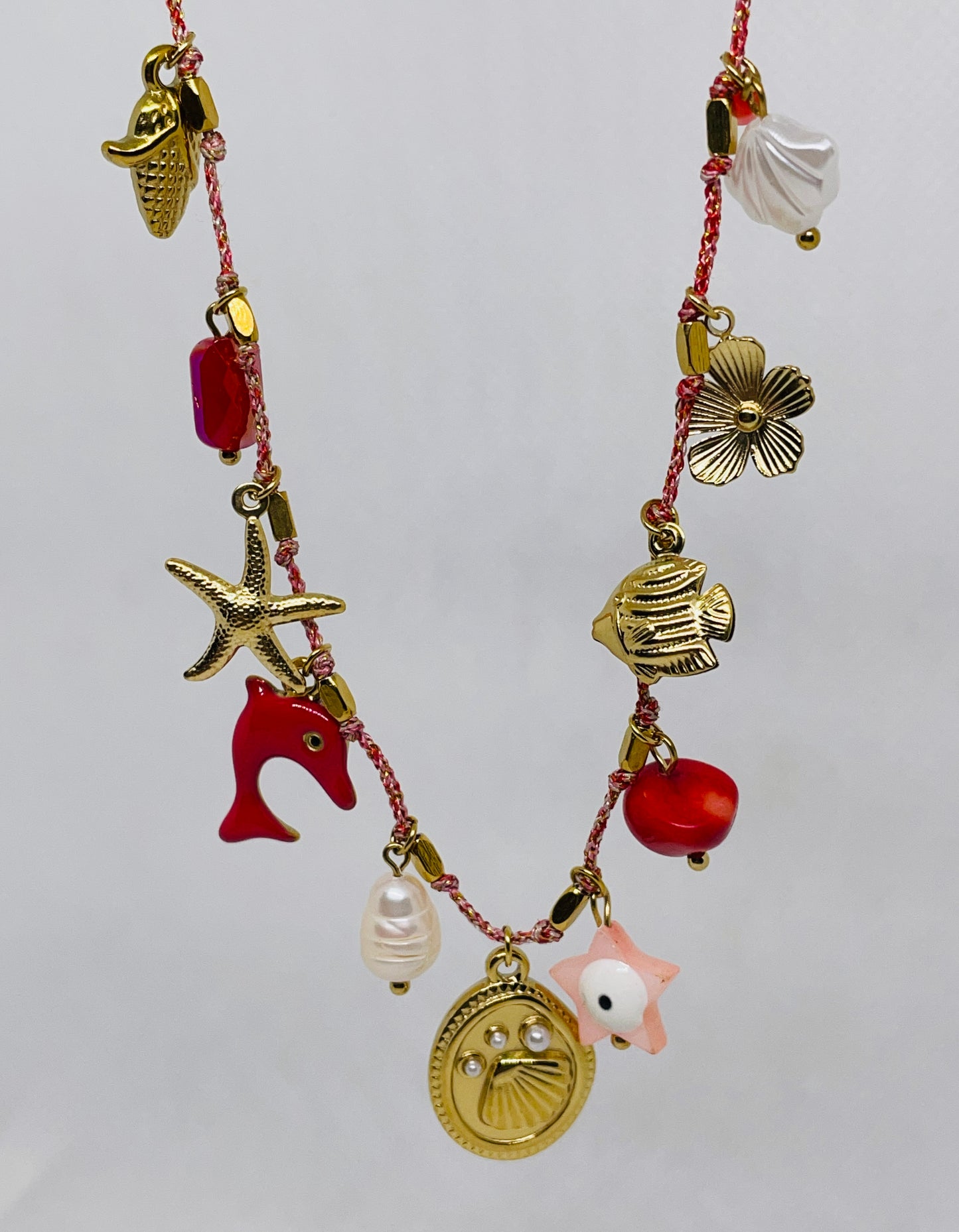 Collier Lyana - Acier inoxydable doré