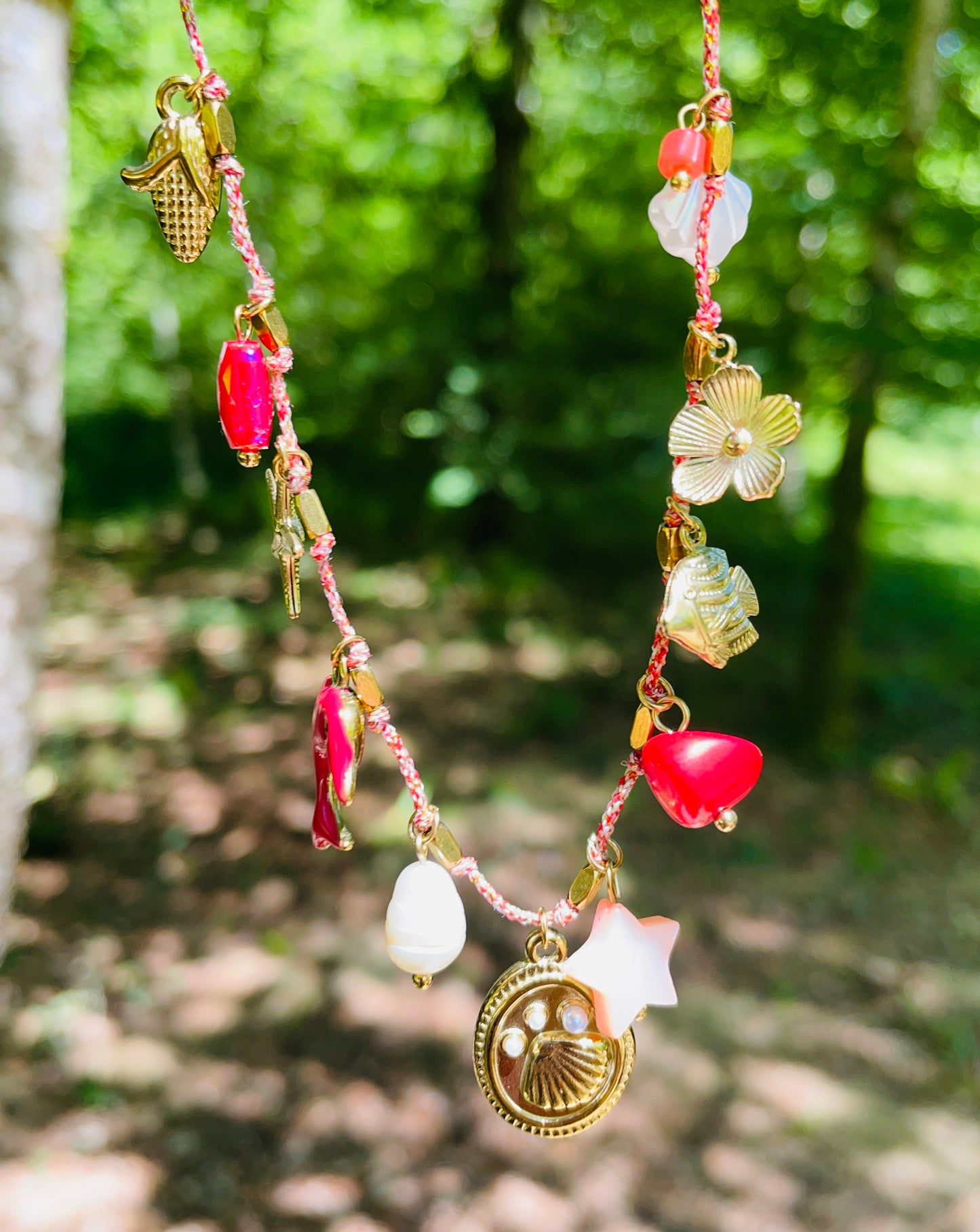 Collier Lyana - Acier inoxydable doré