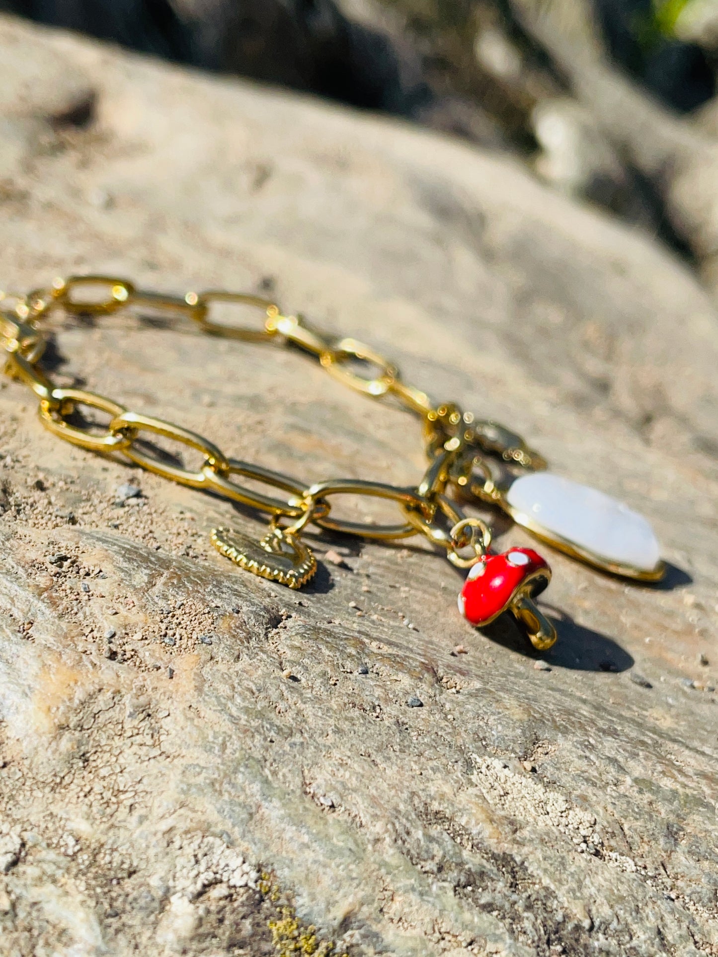 Bracelet Emy - Acier inoxydable doré