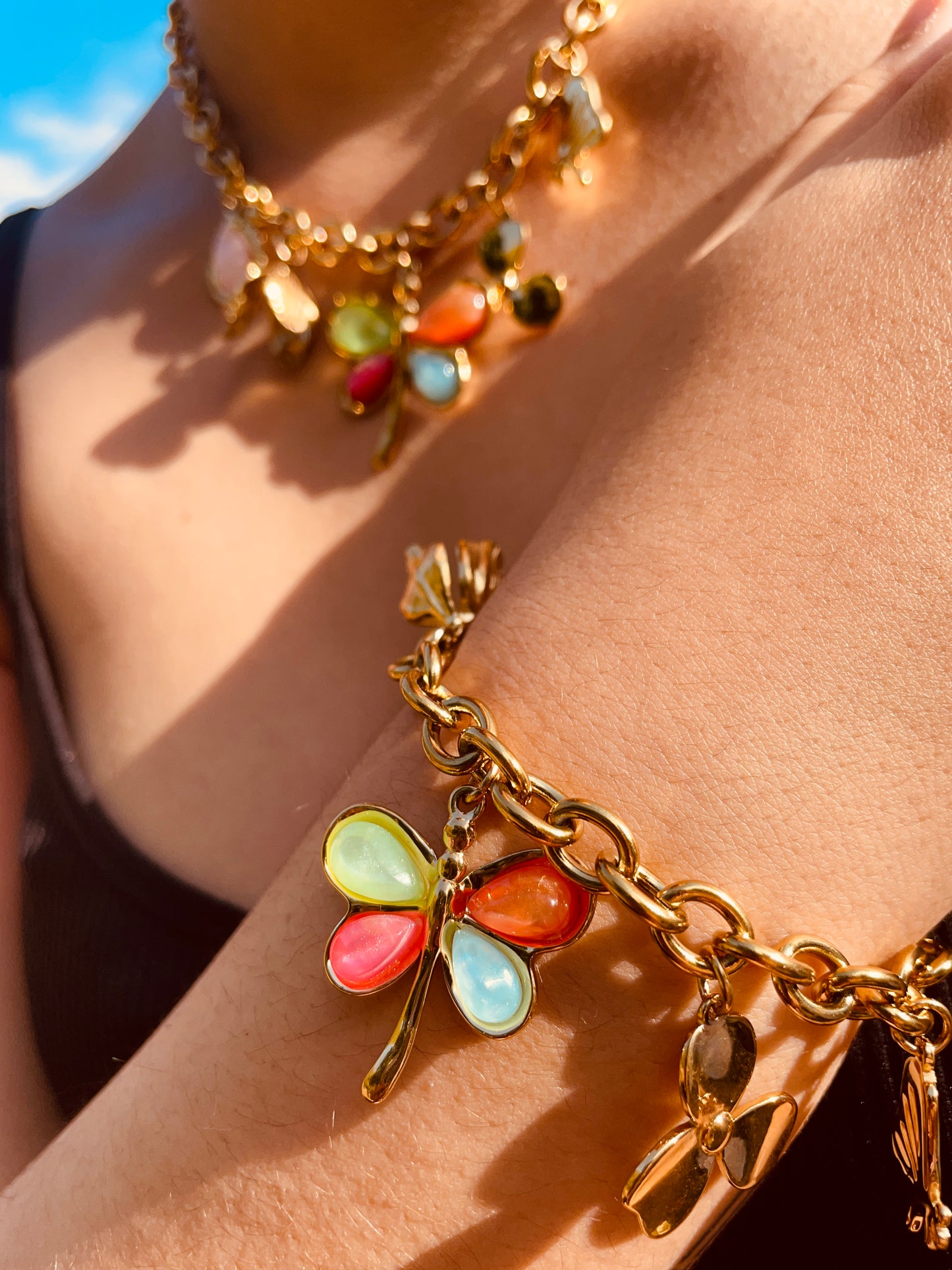 Collier Margot - Acier inoxydable - breloque Libellule