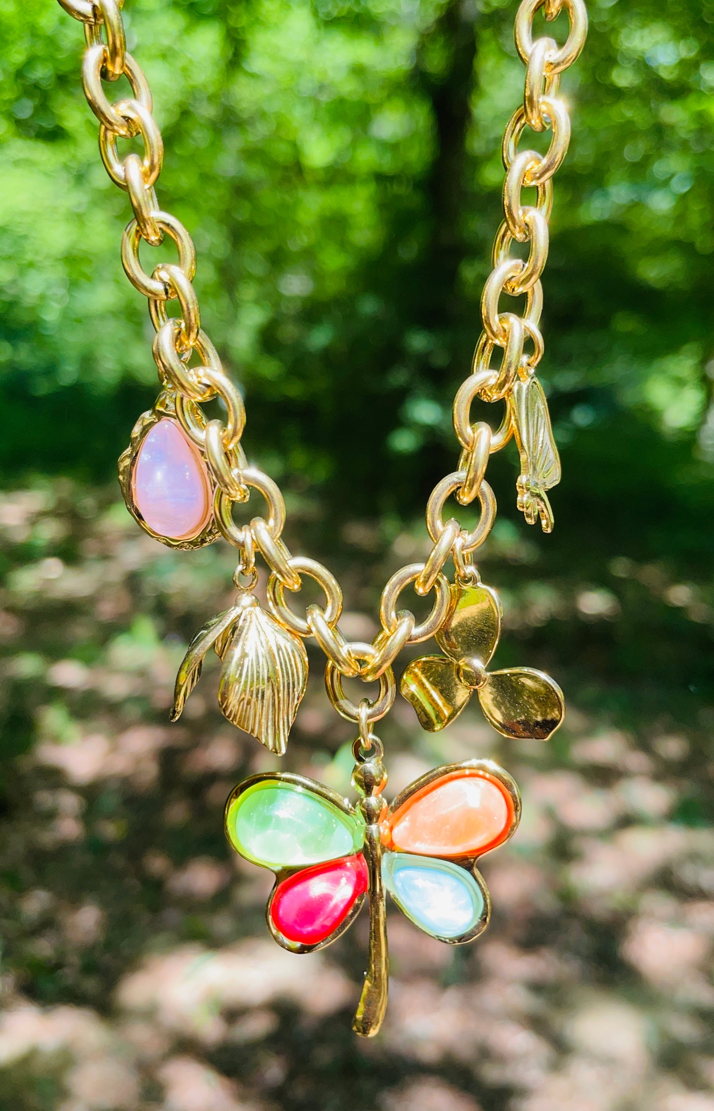 Collier Margot - Acier inoxydable - breloque Libellule