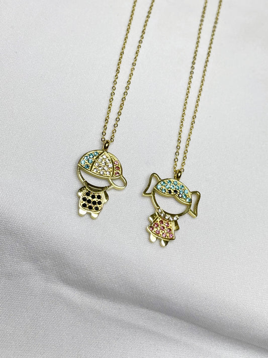 Collier Noah et Emma