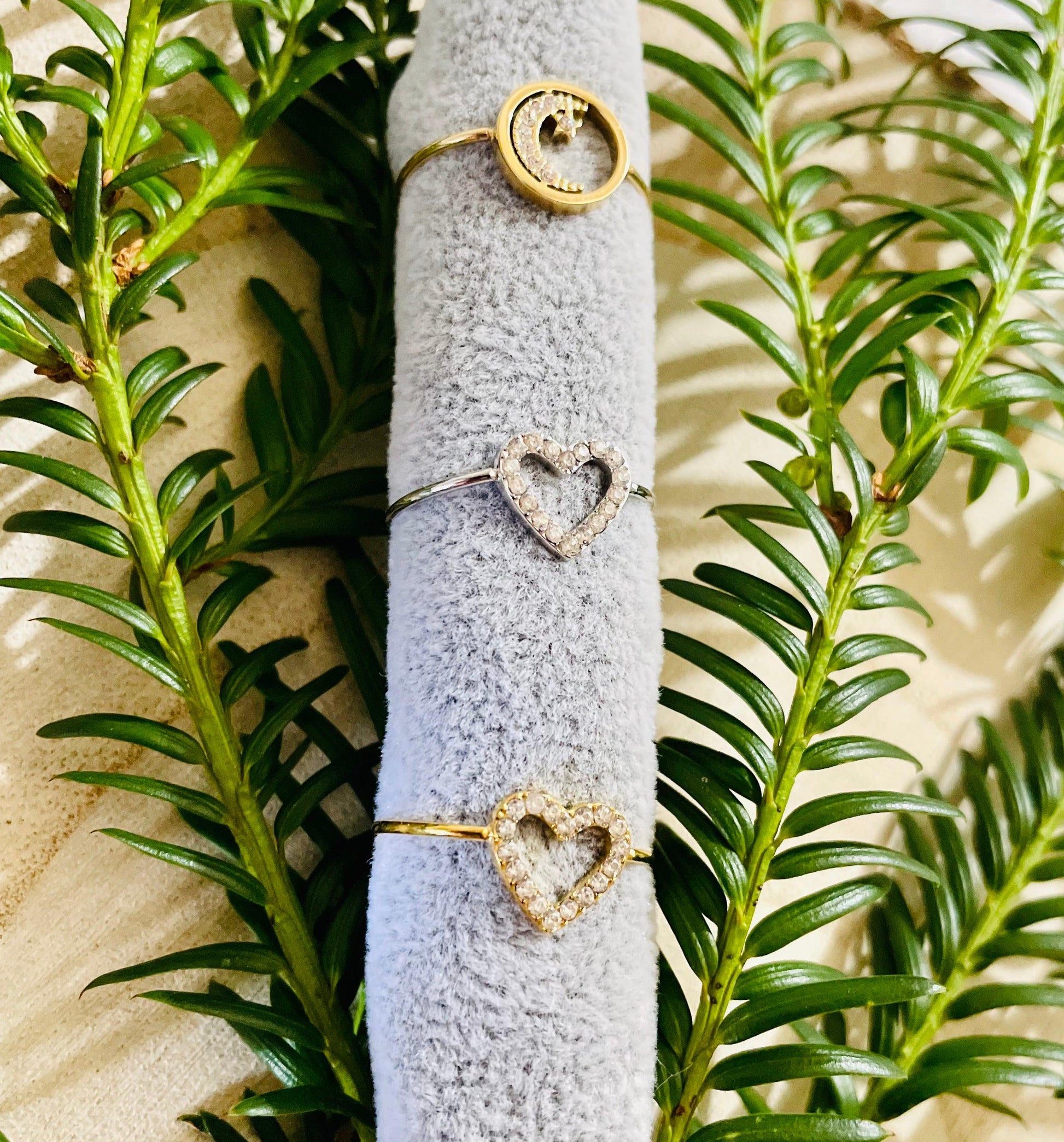 Bague réglable Lune - Andreia Bijoux